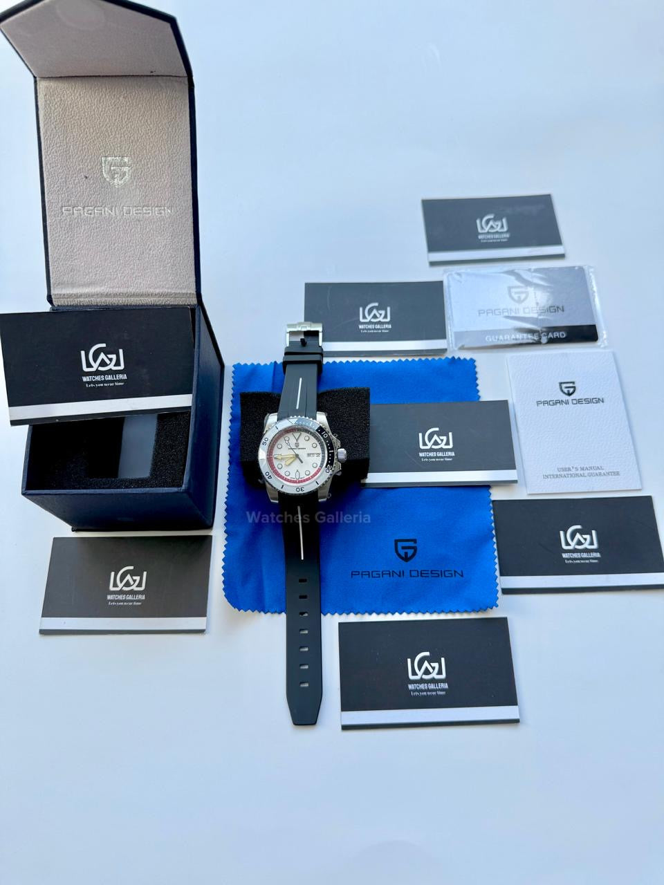 Pagani Design PD1726 Mini Gundam Limited Edition Automatic Watch – Sapphire Crystal, Seiko NH36A, Ceramic Bezel