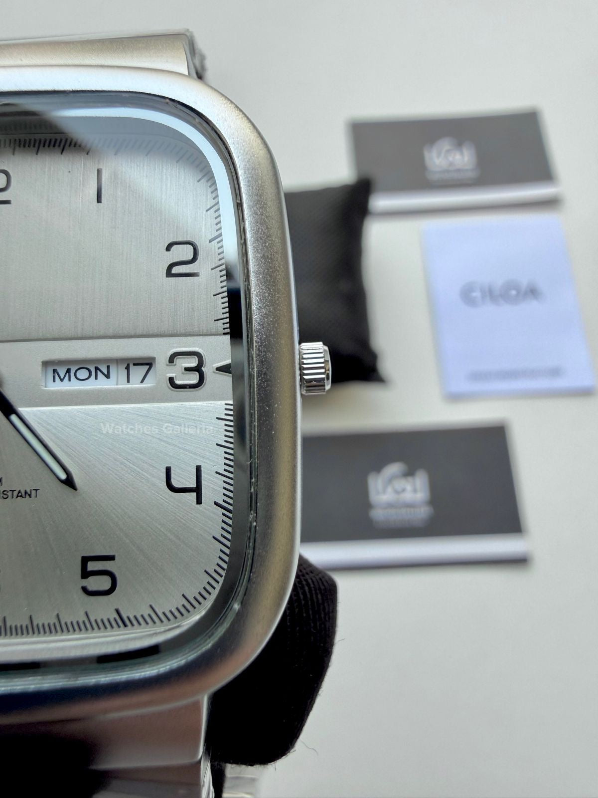 Ciloa Watch 141 TV Style Watch (Silver) | TV Style Watch | Ciloa Watch Pakistan