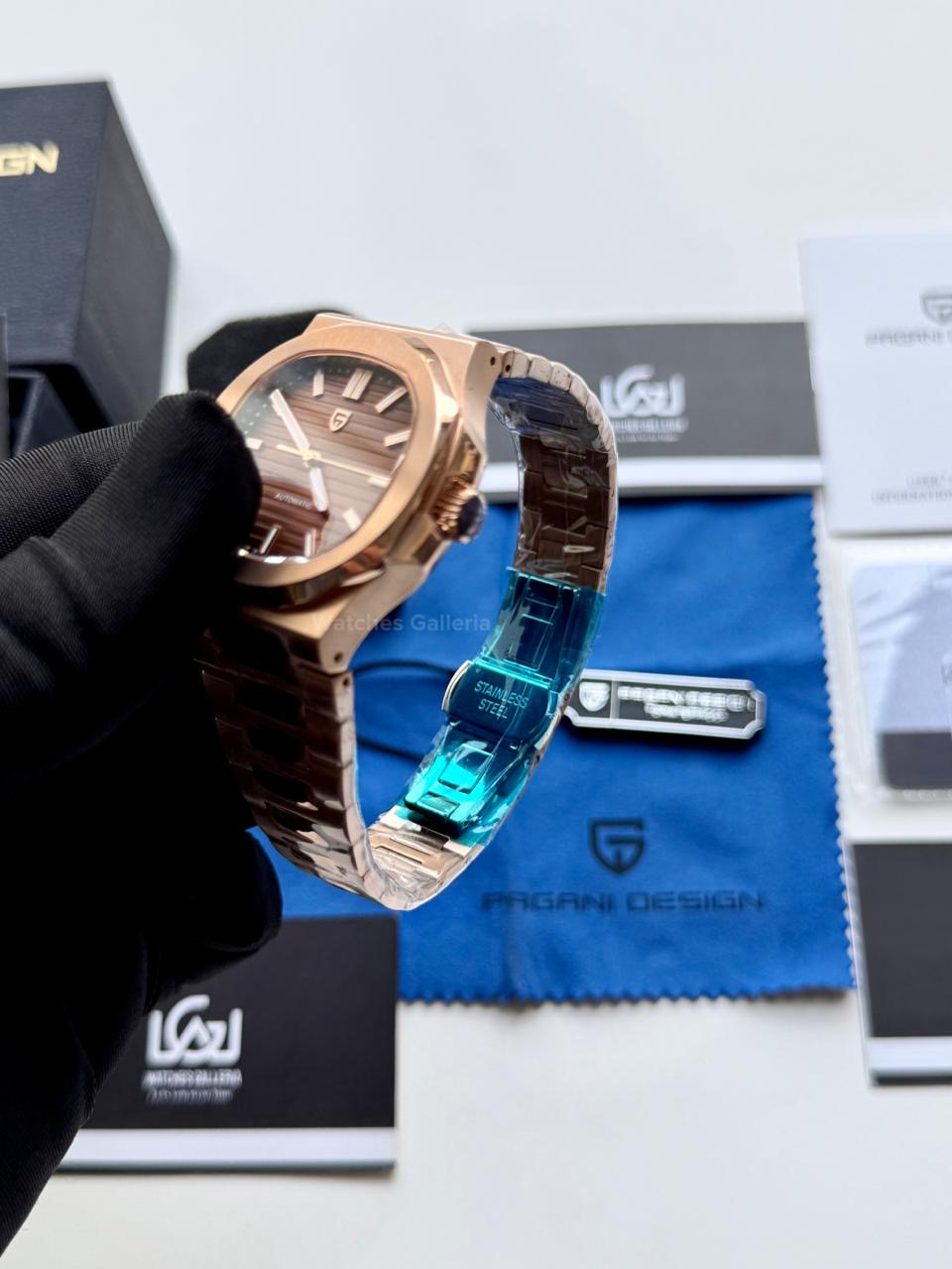 Pagani Design PD1628 Nautilus Automatic (Rose Gold) Pagani Design in Pakistan