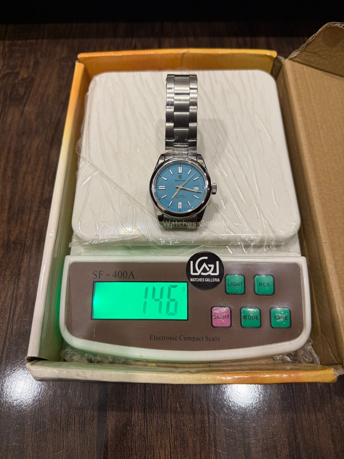 Benyar Oyster Perpetual Automatic (Tifanny Blue) BY5185 Watches Galleria