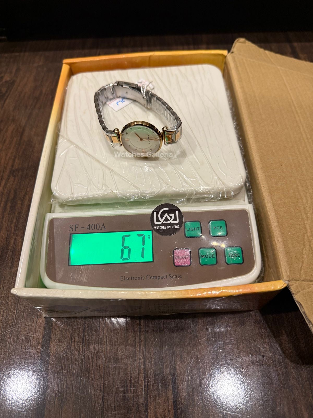 Crrju 2178 Ladies Watch Quartz (White/Rose Gold) CRRJU Watch Pakistan