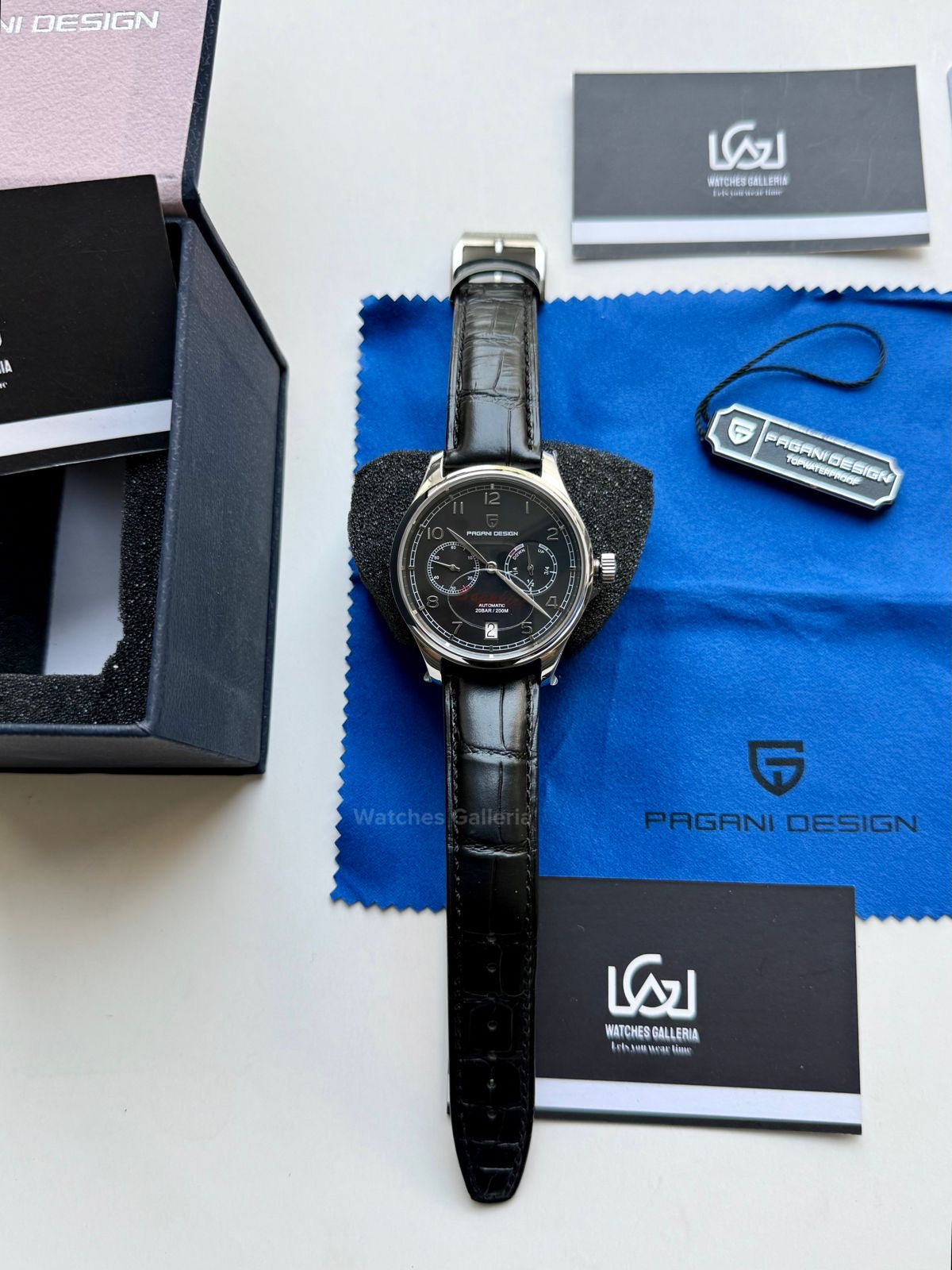 Pagani Design Pilot Series Automatic PD1722 (Black) Pagani Design in Pakistan “DISCONTINUED”