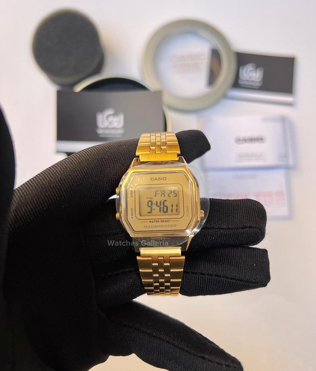 Casio Digital Watch (Gold) LA680W