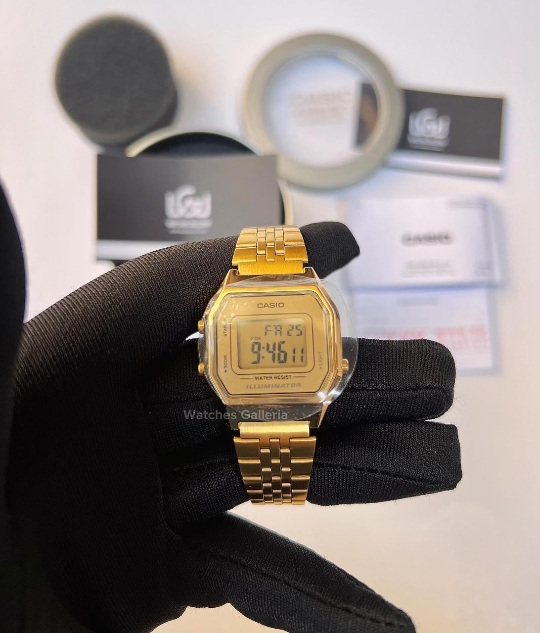 Casio Digital Watch (Gold) LA680W