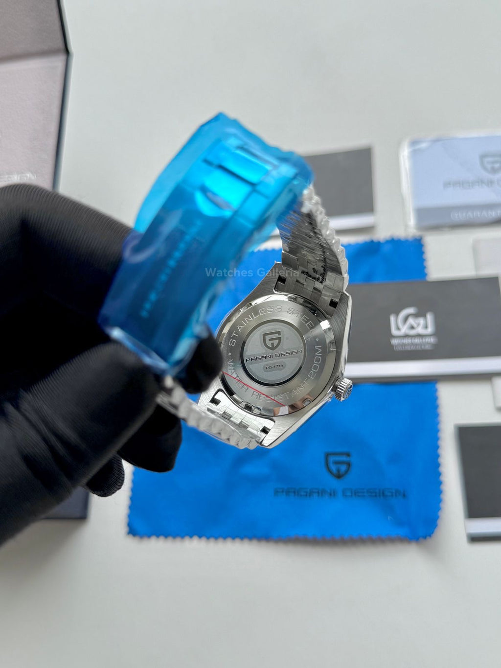 Pagani Design Oyster Perpetual Jubilee Automatic PD1715 Palm Dial (Green) Pagani Design in Pakistan