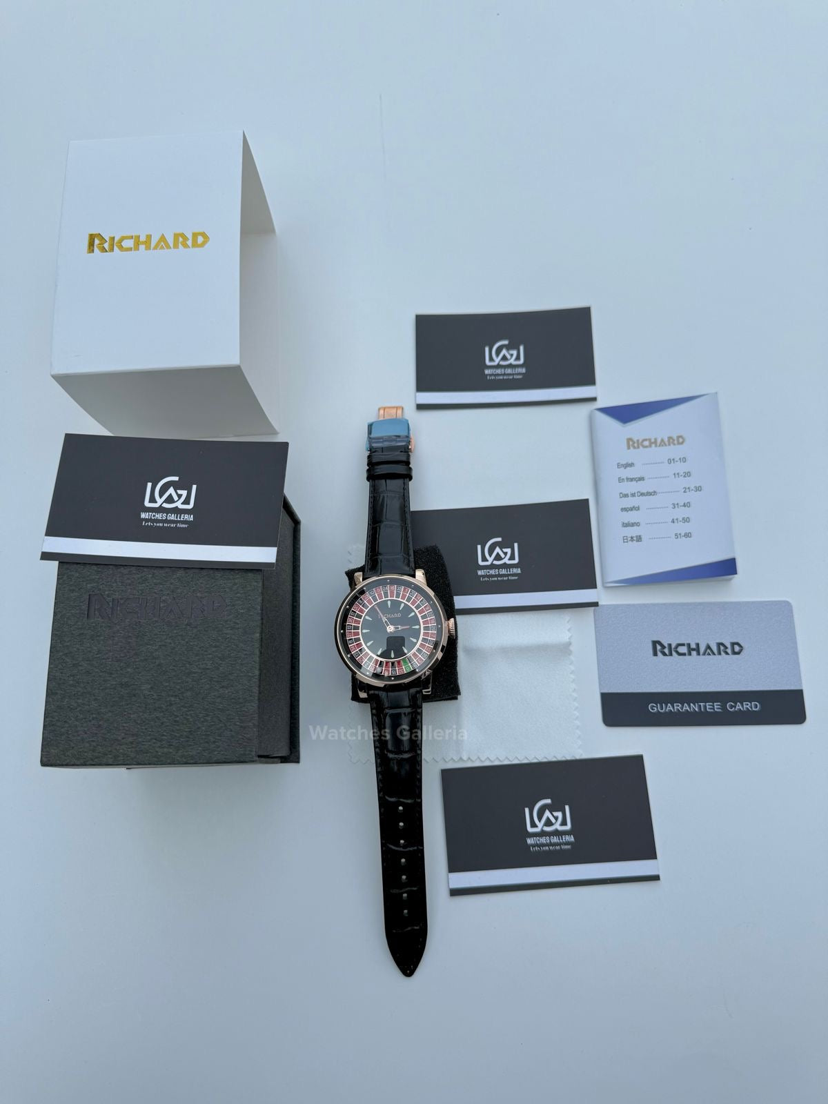 Richard Casino Automatic (Black) RH002 Watches Galleria