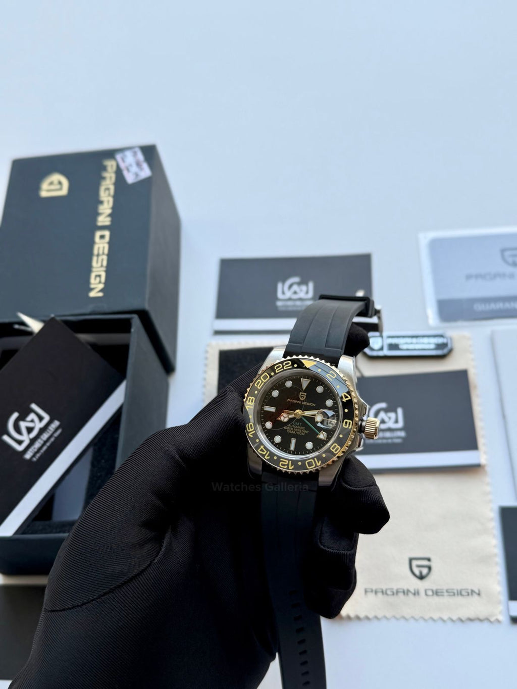 Pagani Design PD1662 GMT Master II Zombie Silicon Edition V6 in Pakistan – Automatic GMT Luxury Men’s Watch with Sapphire Crystal & Rotating Bezel