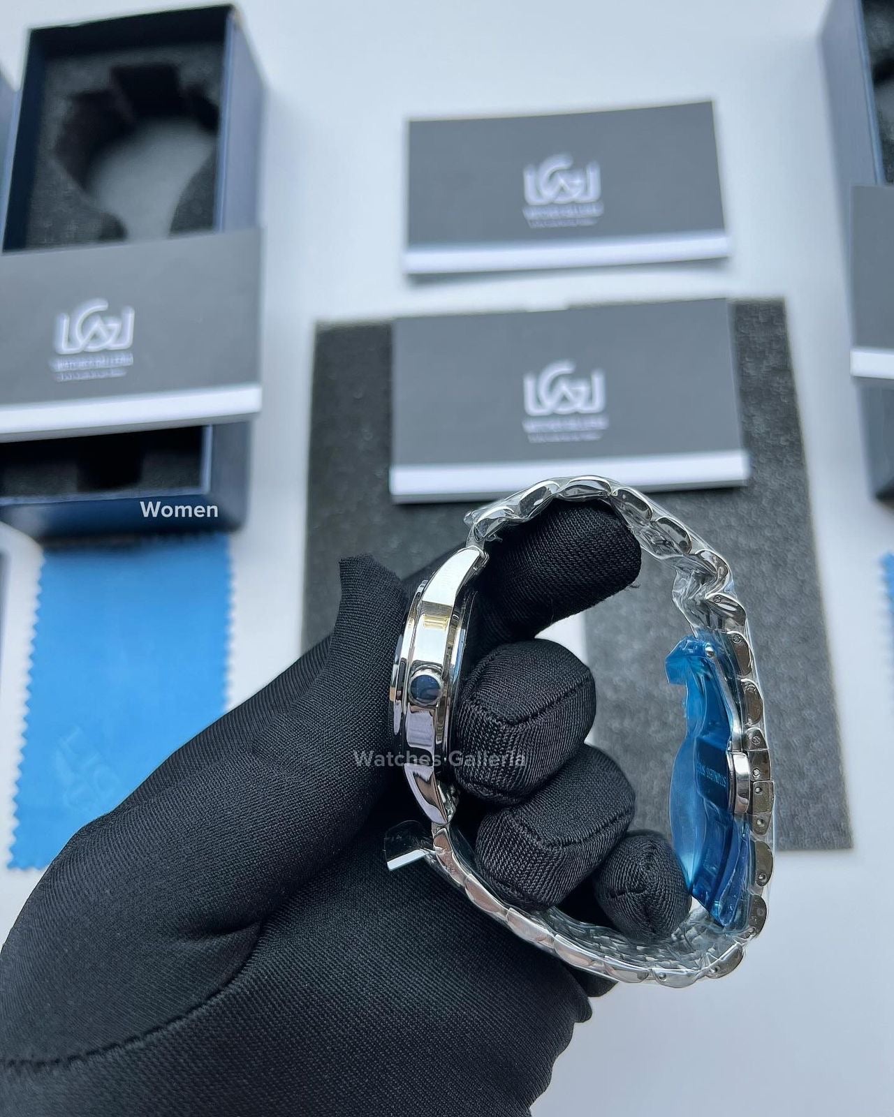 Lige Date Day Couple Watch (Silver) Lige9846 Lige10007L