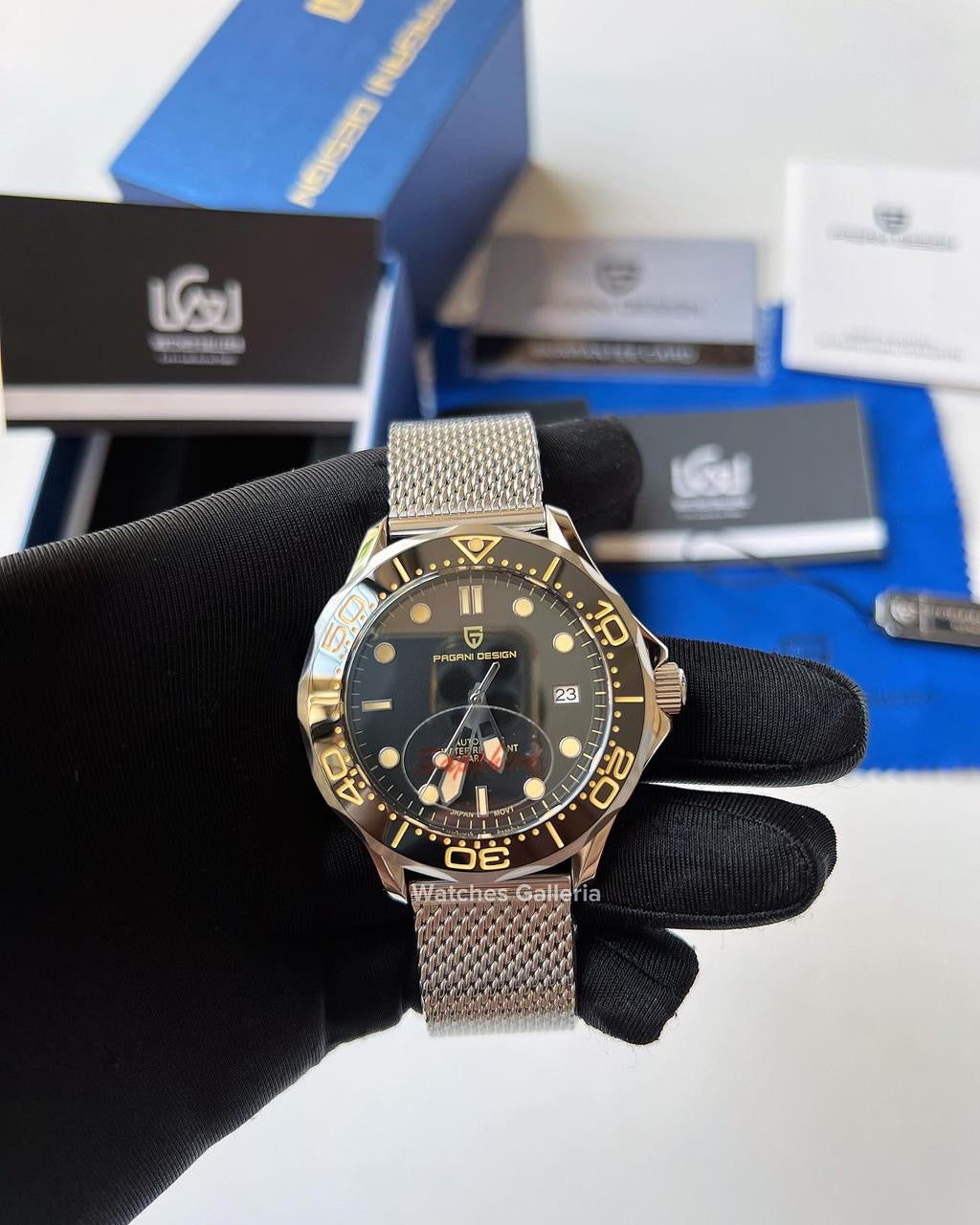 Pagani Design Seamaster James Bond Automatic (Black) PD1667