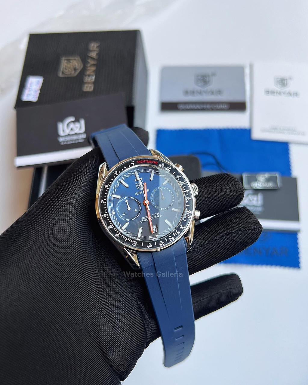 Benyar Black Bay Chronograph Quartz (Blue) BY5194
