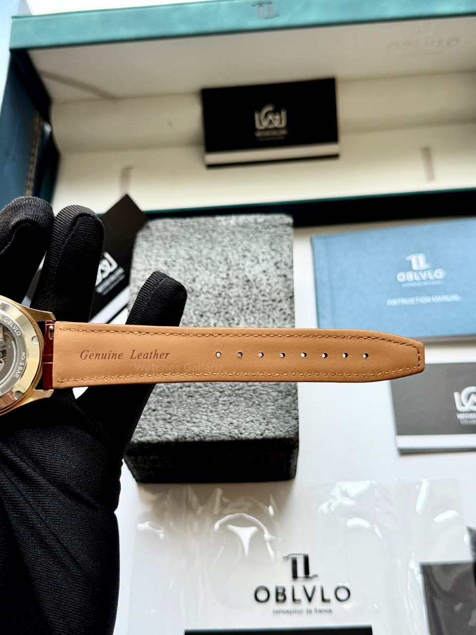 OBLVLO GC (Brown Rose Gold Black) Grand Complications Celestial Automatic Watch Brown & Black Dial with Rose Gold Details, Moving Constellation & Earth Display – OBLVLOGC | Oblvlo