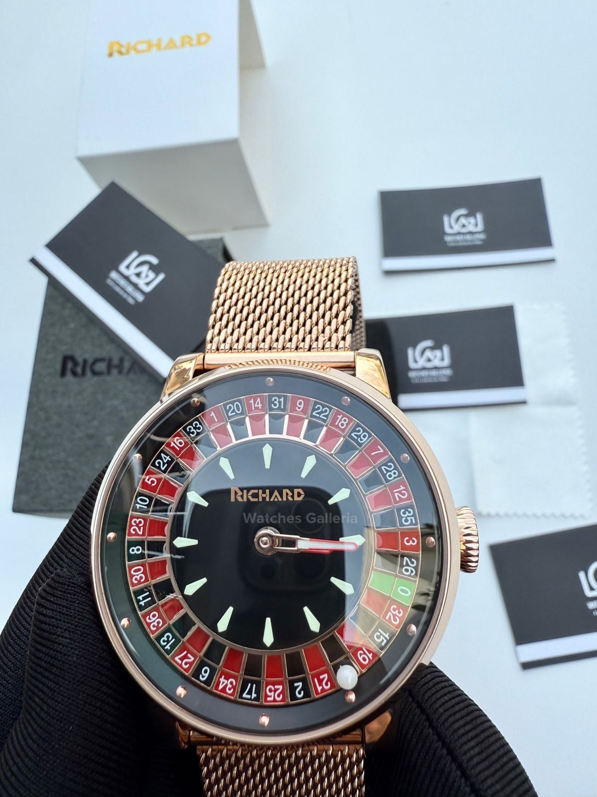 Richard Casino Automatic (Mesh Bracelet) RH002 Watches Galleria