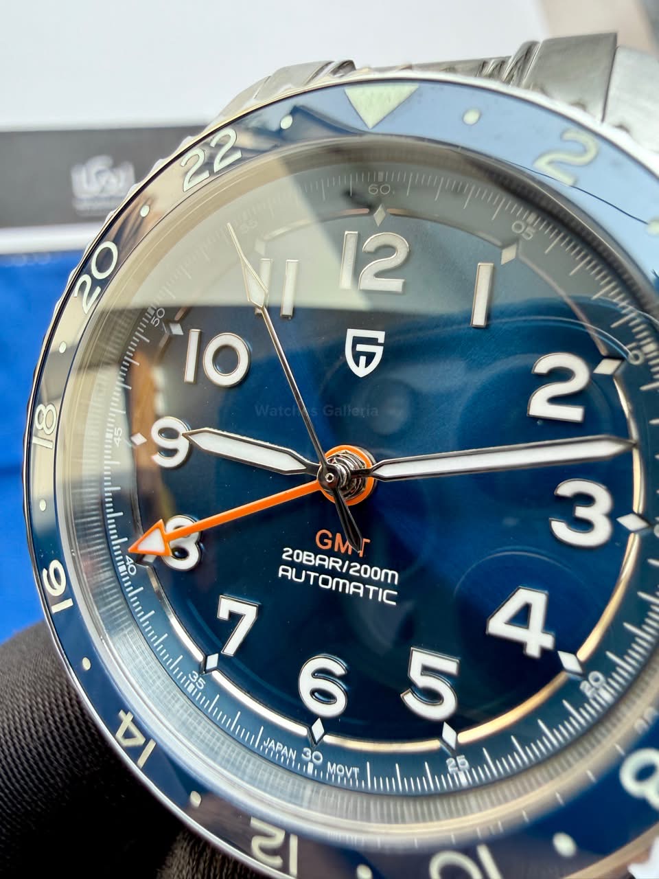 Pagani Design PD1784 GMT Automatic Watch – Seiko NH34 Dual Time Zone | 200M Waterproof Sapphire Crystal | Ceramic Bezel Luxury Sports Watch | Pagani Design Pakistan