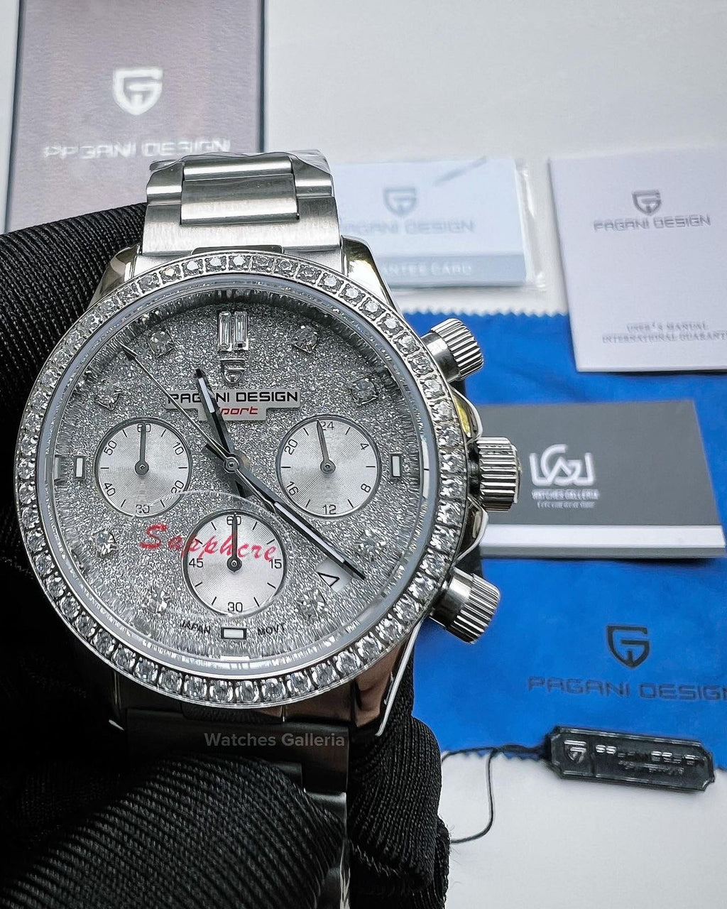 Pagani Design Daytona Stones Quartz Unisex PD1730