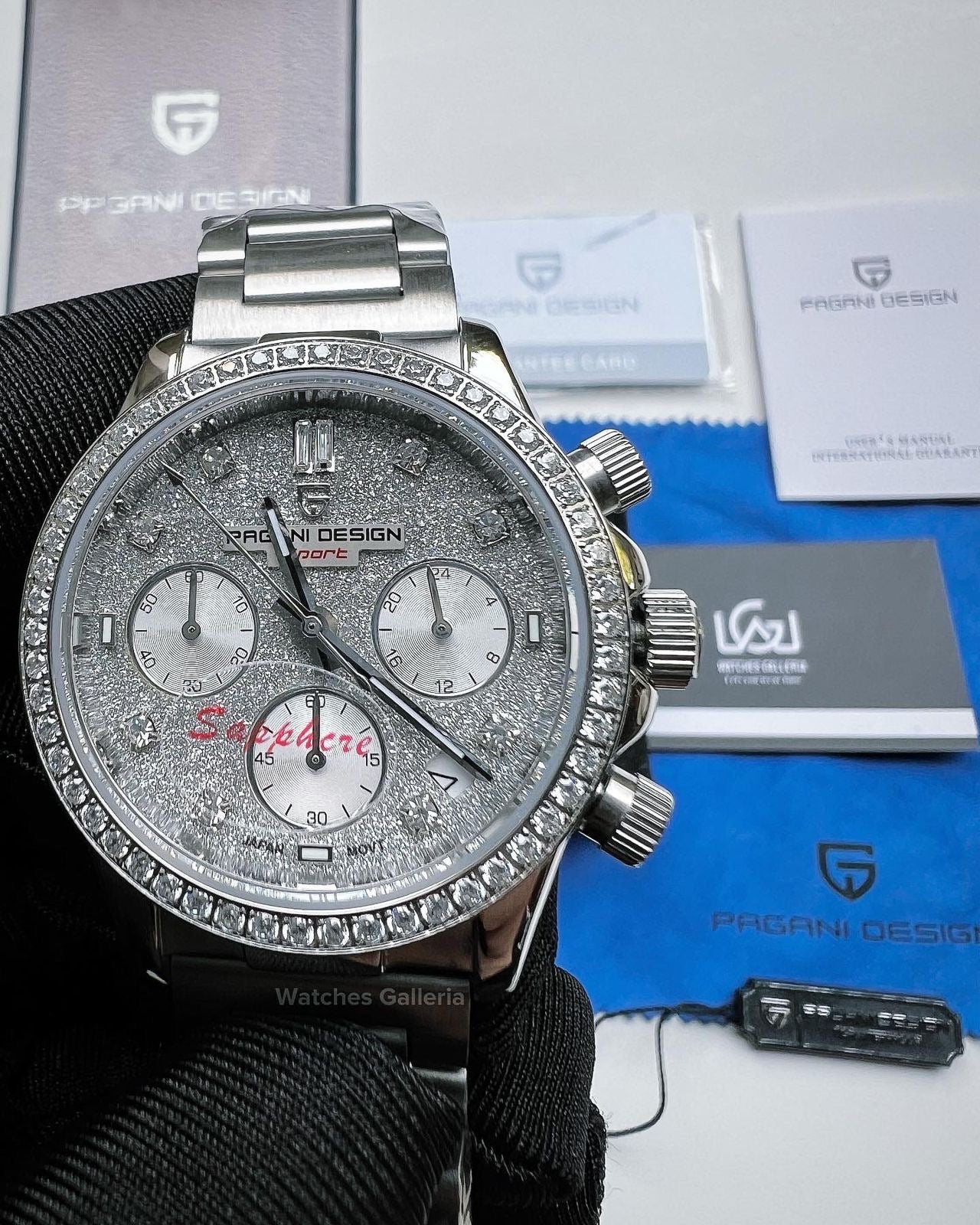Pagani Design Daytona Stones Quartz Unisex PD1730