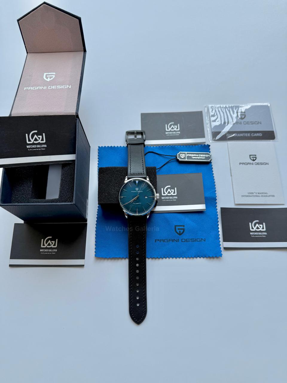 Pagani Design PD2770 Cocktail Automatic Watch Blue Black Dial – Luxury Men’s Mechanical Dress Watch in Pakistan | Watches Galleria