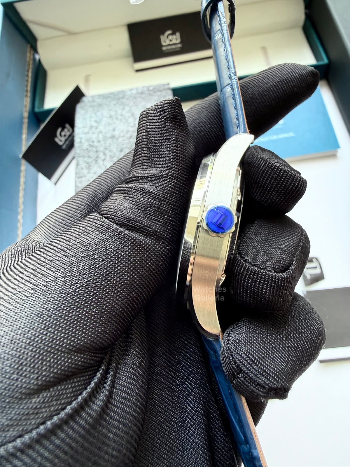 OBLVLO GC (Blue Silver Black) Grand Complications Celestial Automatic Watch Brown & Black Dial with Rose Gold Details, Moving Constellation & Earth Display – OBLVLOGC