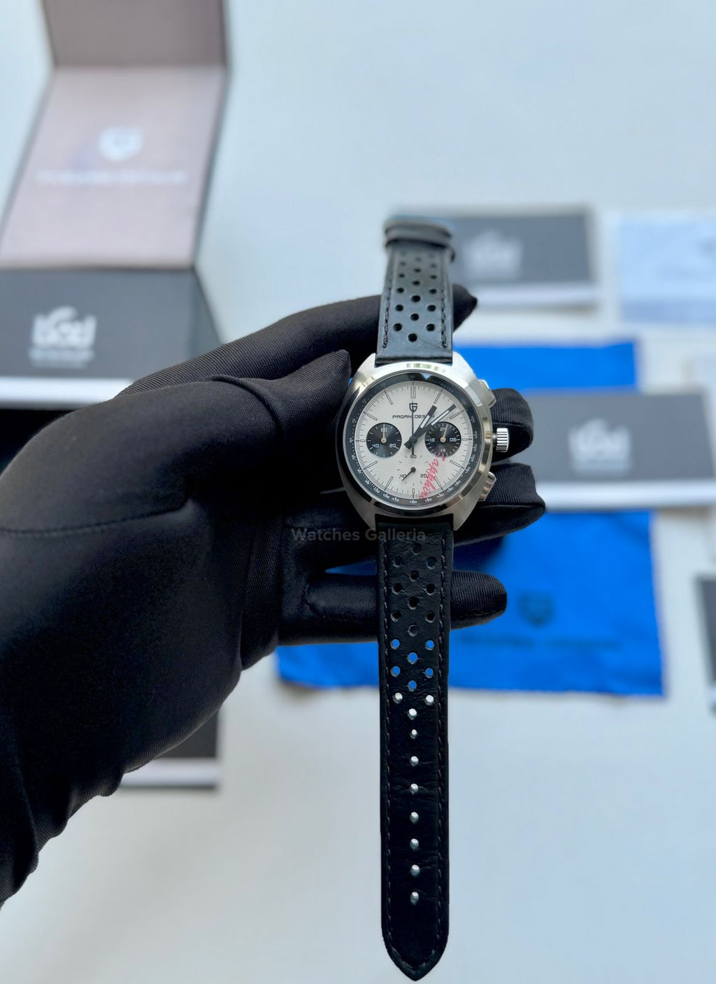 Pagani Design Vintage Chronograph Quartz PD1782 (White) Pagani Design in Pakistan