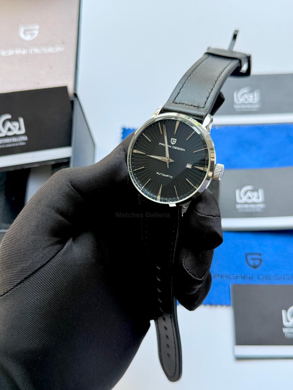 Pagani Design PD2770 Cocktail Automatic Watch Black Dial – Luxury Men’s Mechanical Dress Watch in Pakistan | Watches Galleria