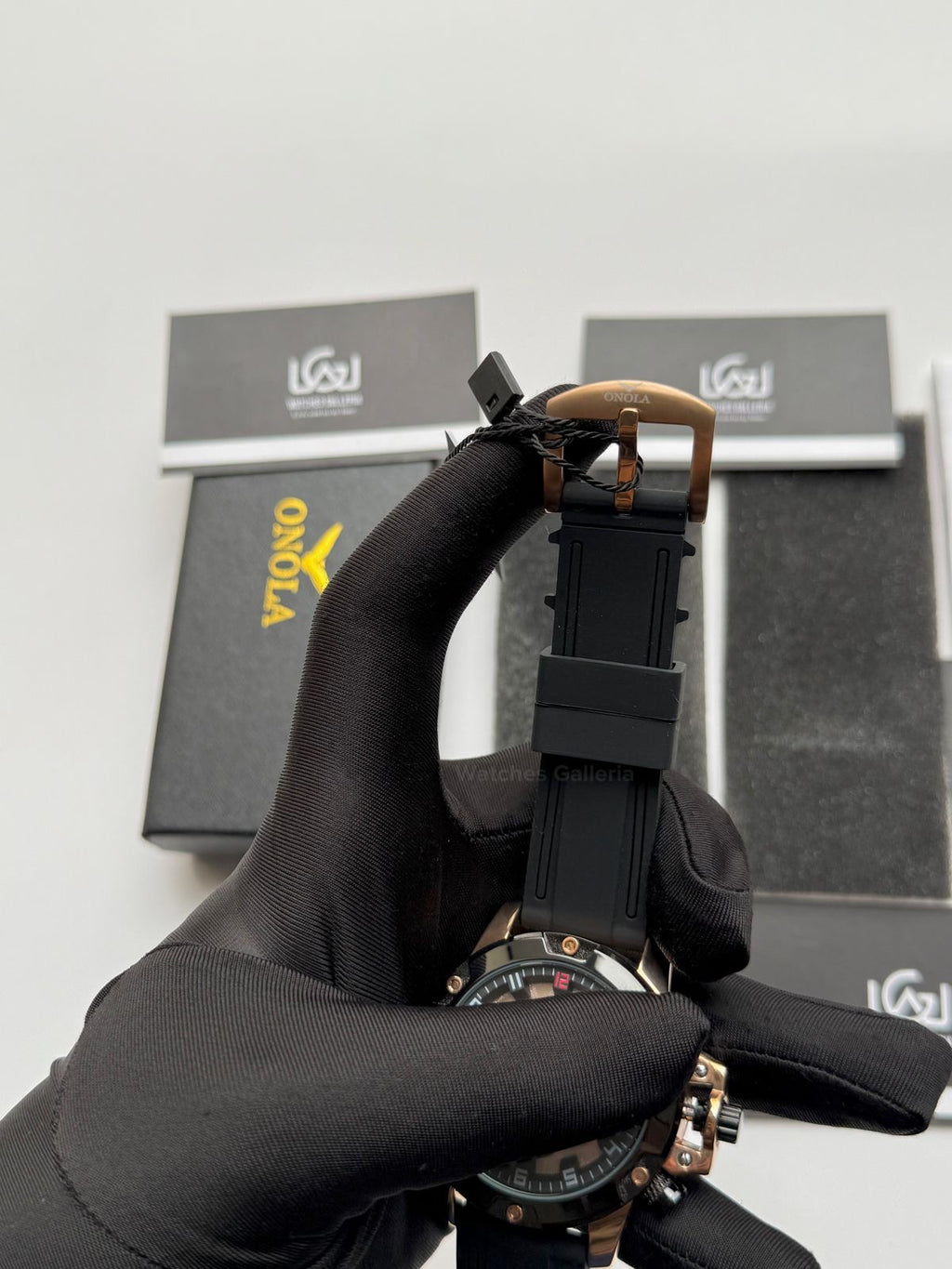 Onola Chronofighter ON6858 (Black Gold) Onola Watch