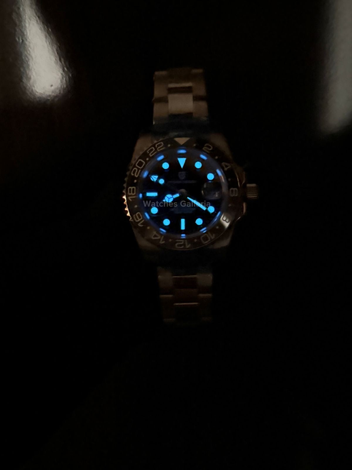 Pagani Design GMT Master II Oyster Bruce Wayne PD1662 Watches Galleria