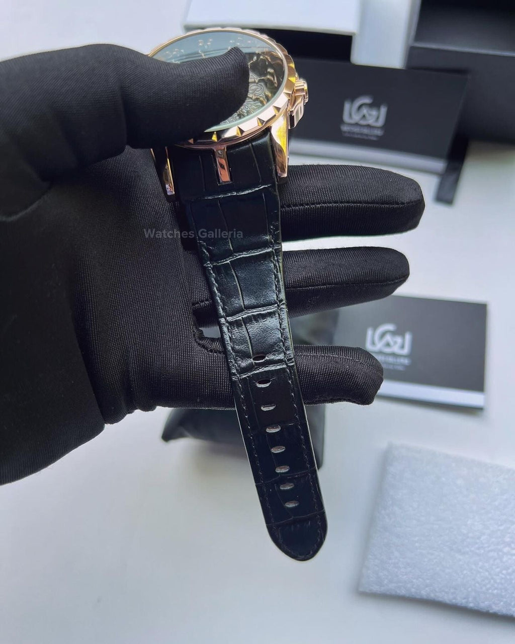 Onola Round Table Watch Quartz (Rose Gold) ONL12RT Watches Galleria