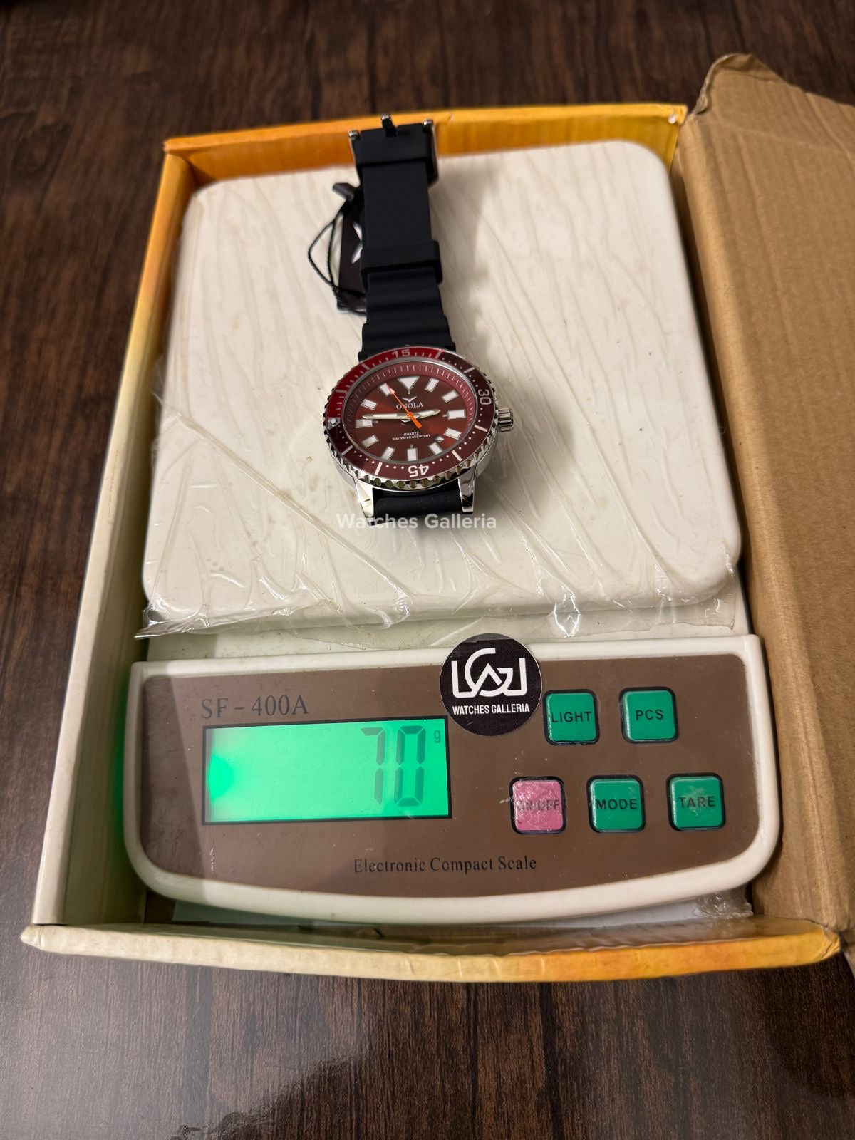 Onola 3850 Sports Diving Style Quartz (Red) Onola Pakistan