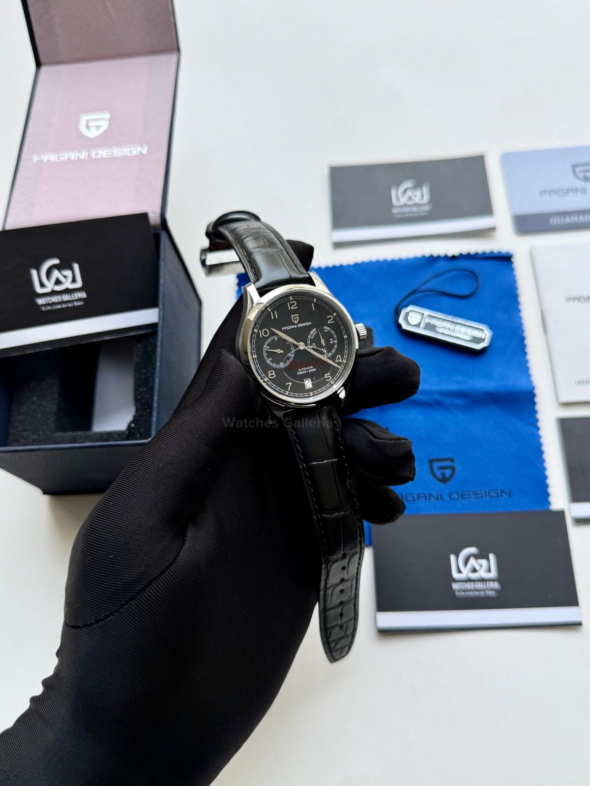 Pagani Design Pilot Series Automatic PD1722 (Black) Pagani Design in Pakistan “DISCONTINUED”