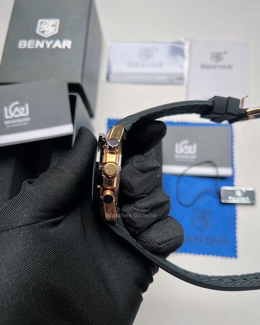 Benyar Speedmaster Quartz (Gold Black) BY5140