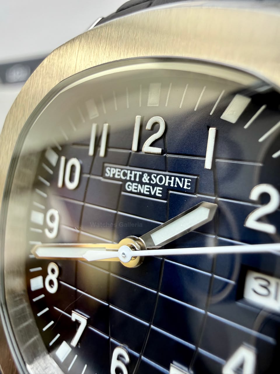 Specht & Sohne SP0008A1 Aquanaut Blue Automatic Watch for Men Sapphire Crystal Original Specht & Sohne Watch Pakistan