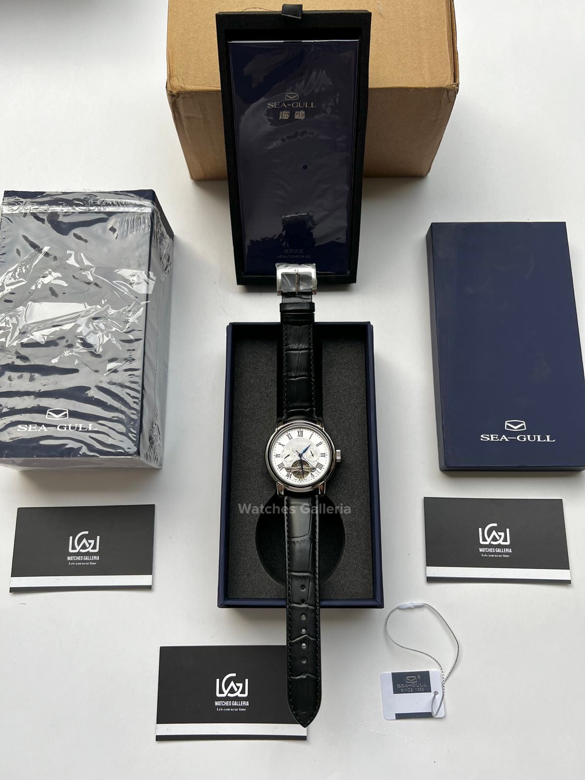 Seagull Flywheel Automatic Mechanical Watch D819622 Watches Galleria