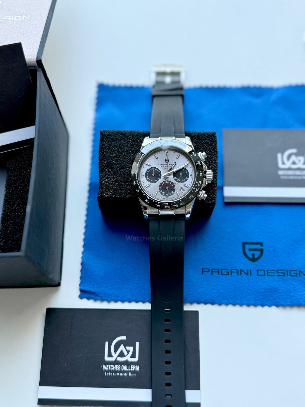 Pagani Design Daytona Quartz (Silver) PD1664
