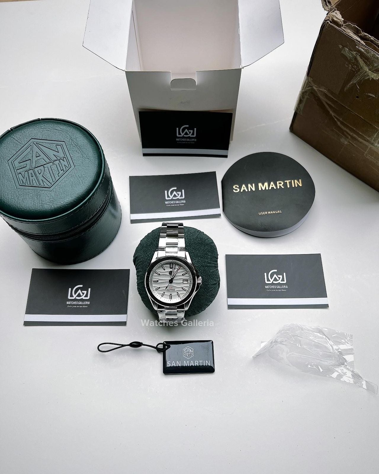 San Martin Desert White Automatic SN0129