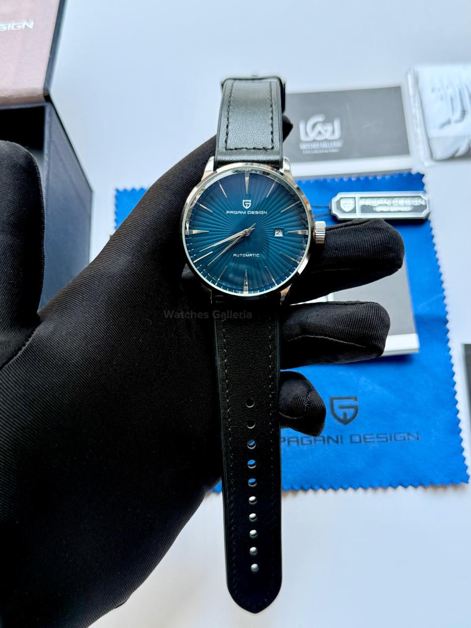 Pagani Design PD2770 Cocktail Automatic Watch Blue Black Dial – Luxury Men’s Mechanical Dress Watch in Pakistan | Watches Galleria
