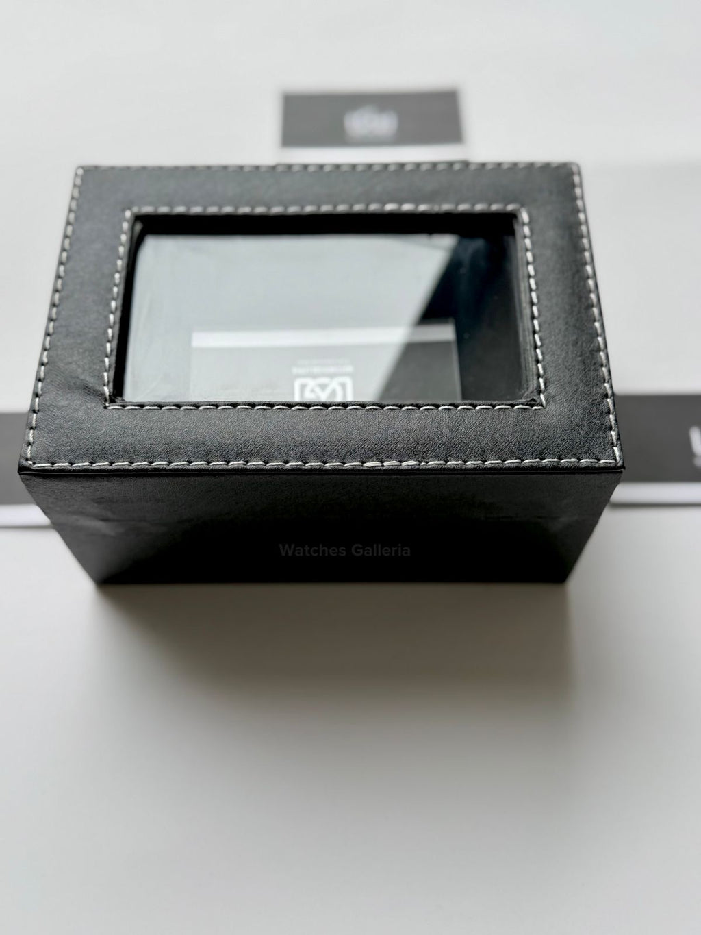 Watch Organizer Box (Black) | 3 Slots Watch Box | Watch Storage Box | Watch Box