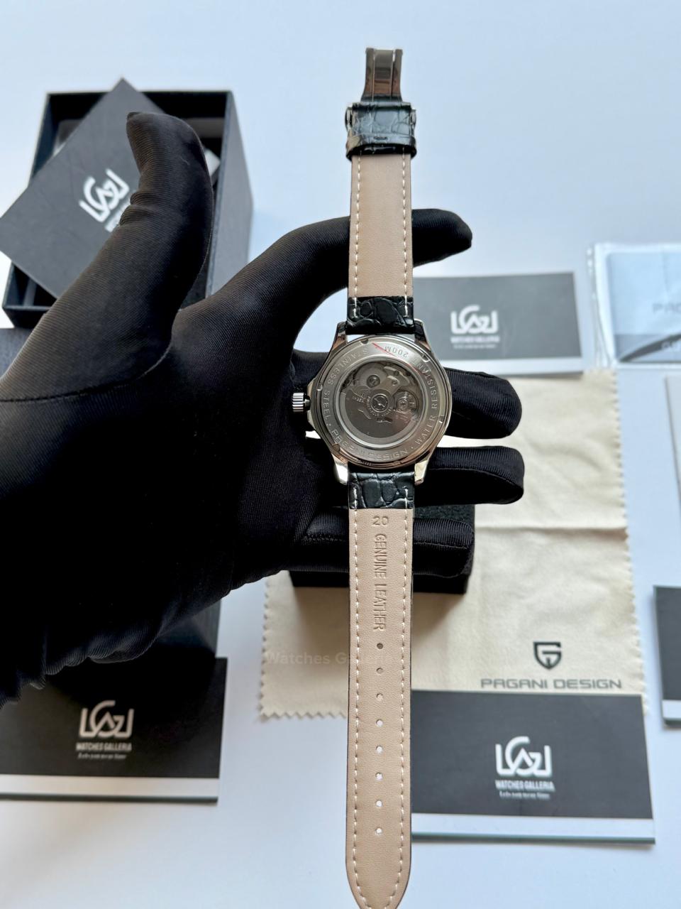 Pagani Design PD1685 Seamaster Diver White Automatic Watch – 200M Sapphire Crystal NH35A/Miyota Luxury Dive Watch in Pakistan | Watches Galleria