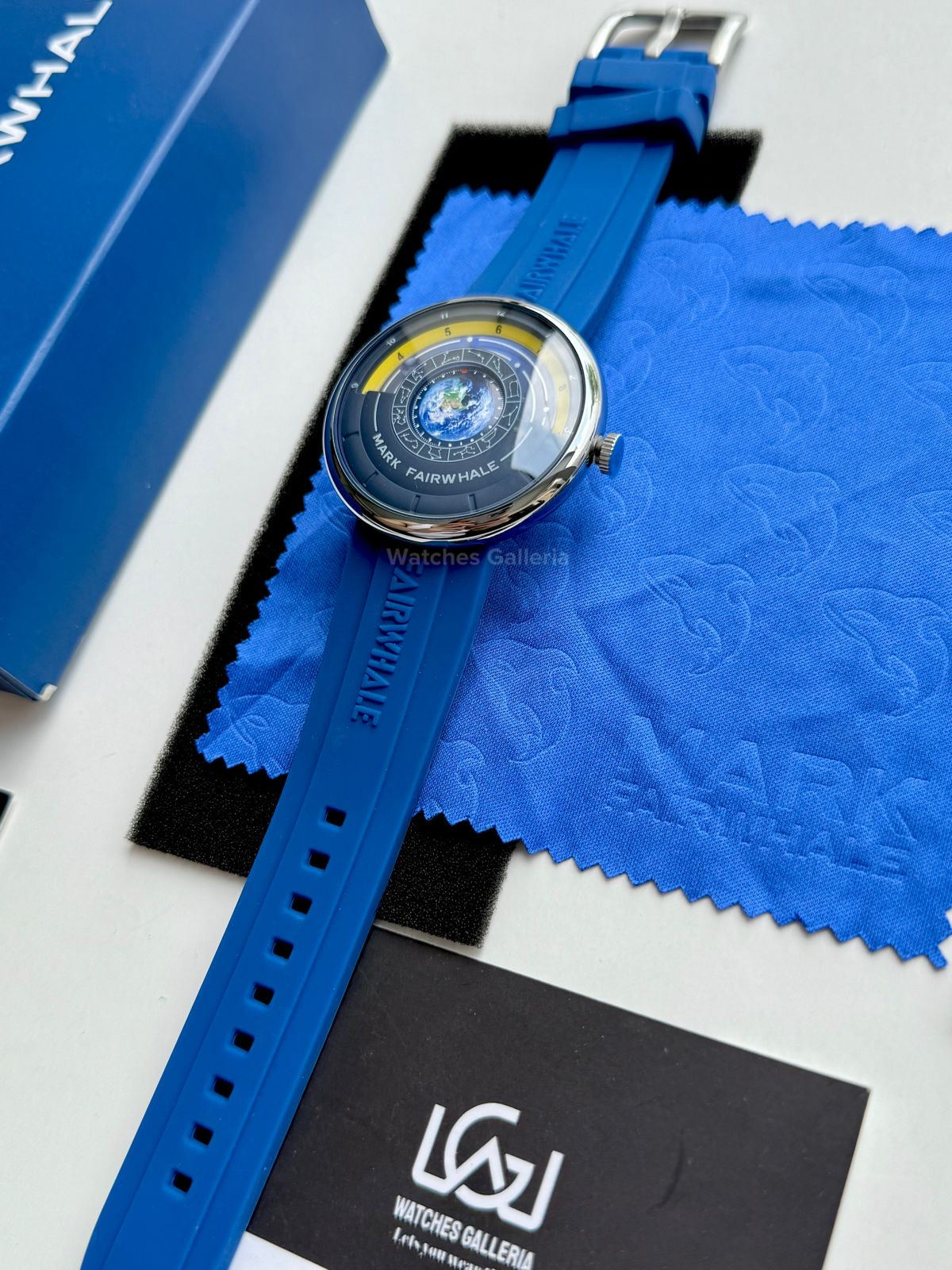 Mark Fairwhale Earth Planet Quartz (Blue) MFW5700 Watches Galleria © Copyrights All Right Reserved