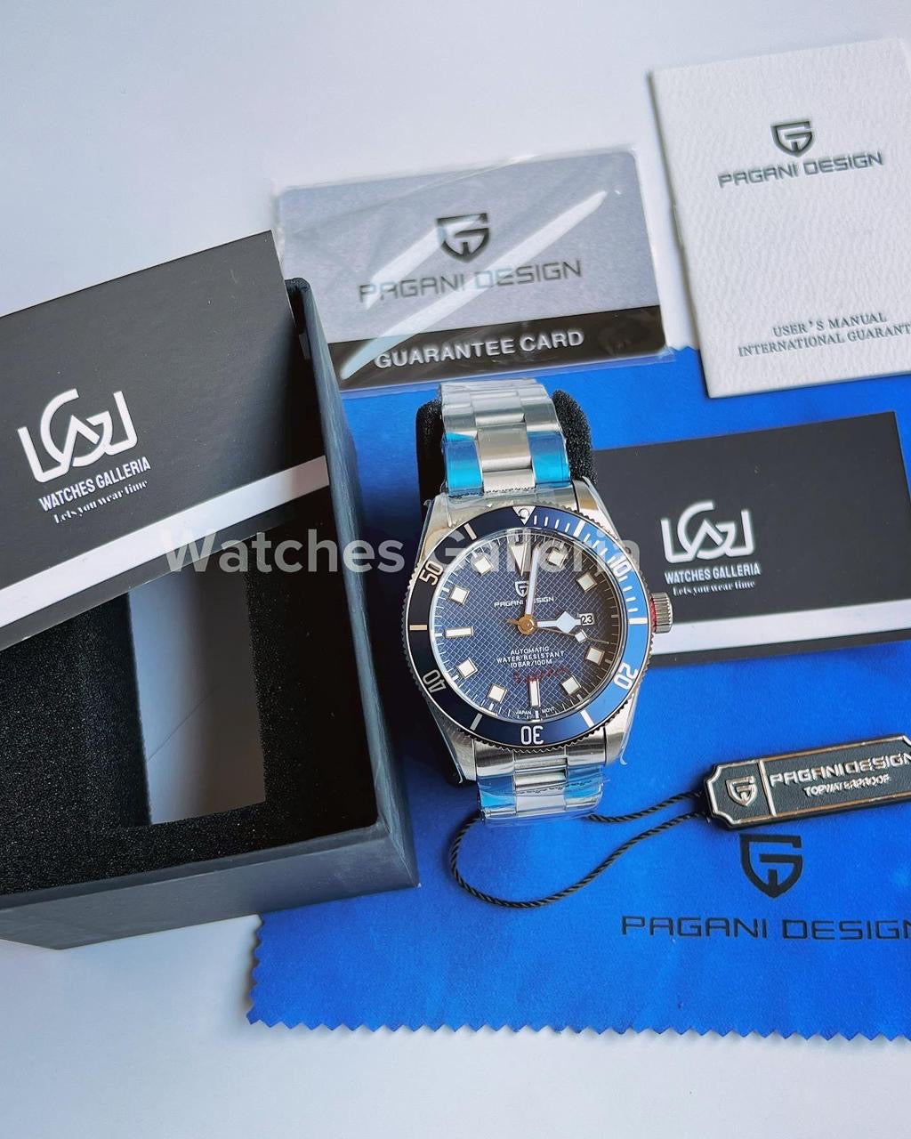 Pagani Design Black Bay Automatic (Blue) PD1671