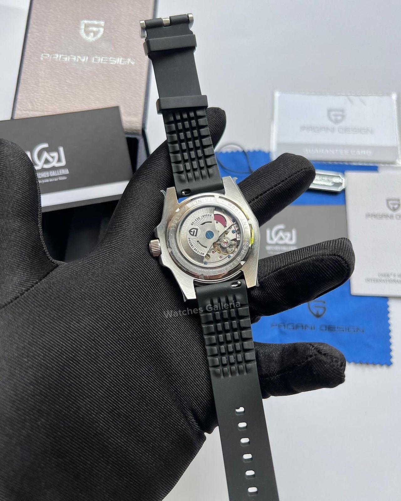 Pagani Design GMT Master I Automatic (Black) PD1662