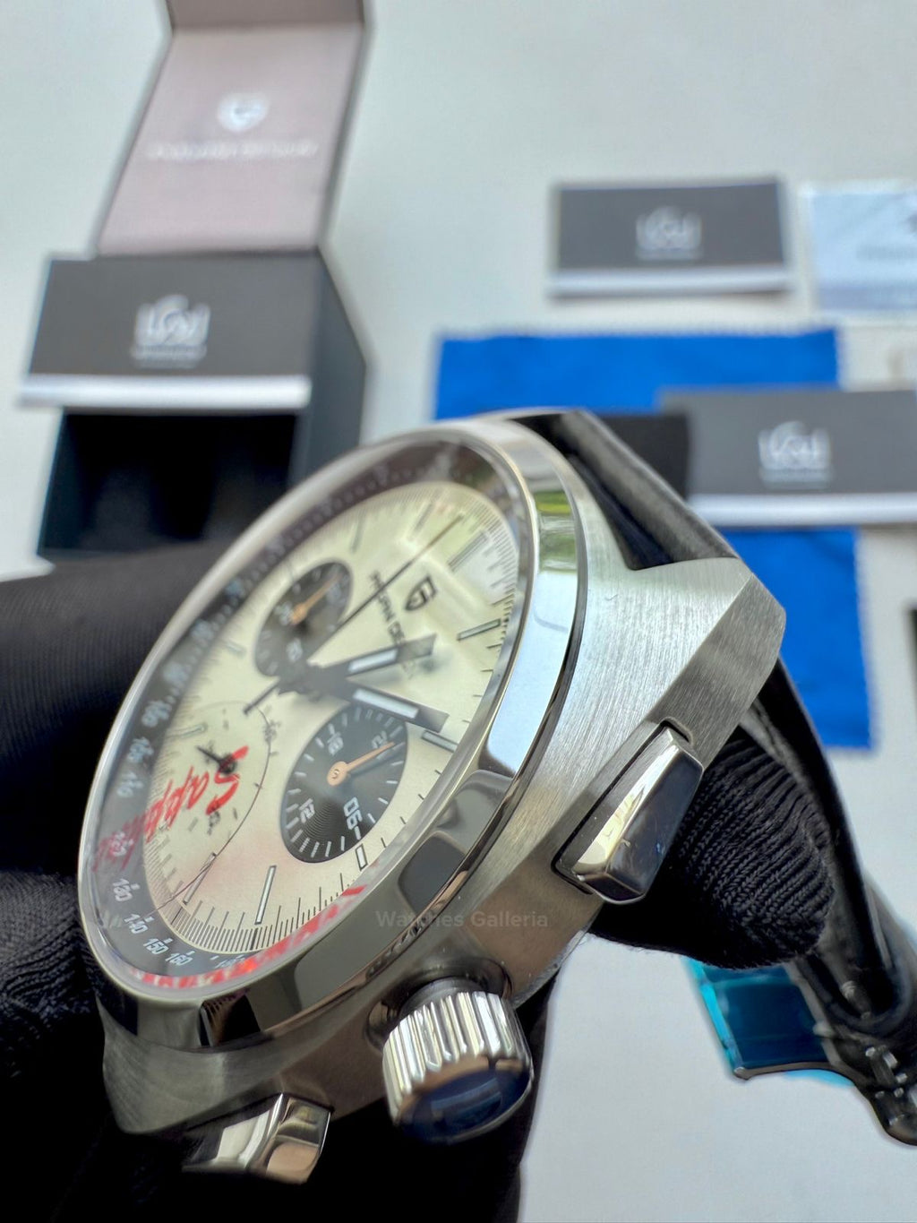 Pagani Design Vintage Chronograph Quartz PD1782 (White) Pagani Design in Pakistan
