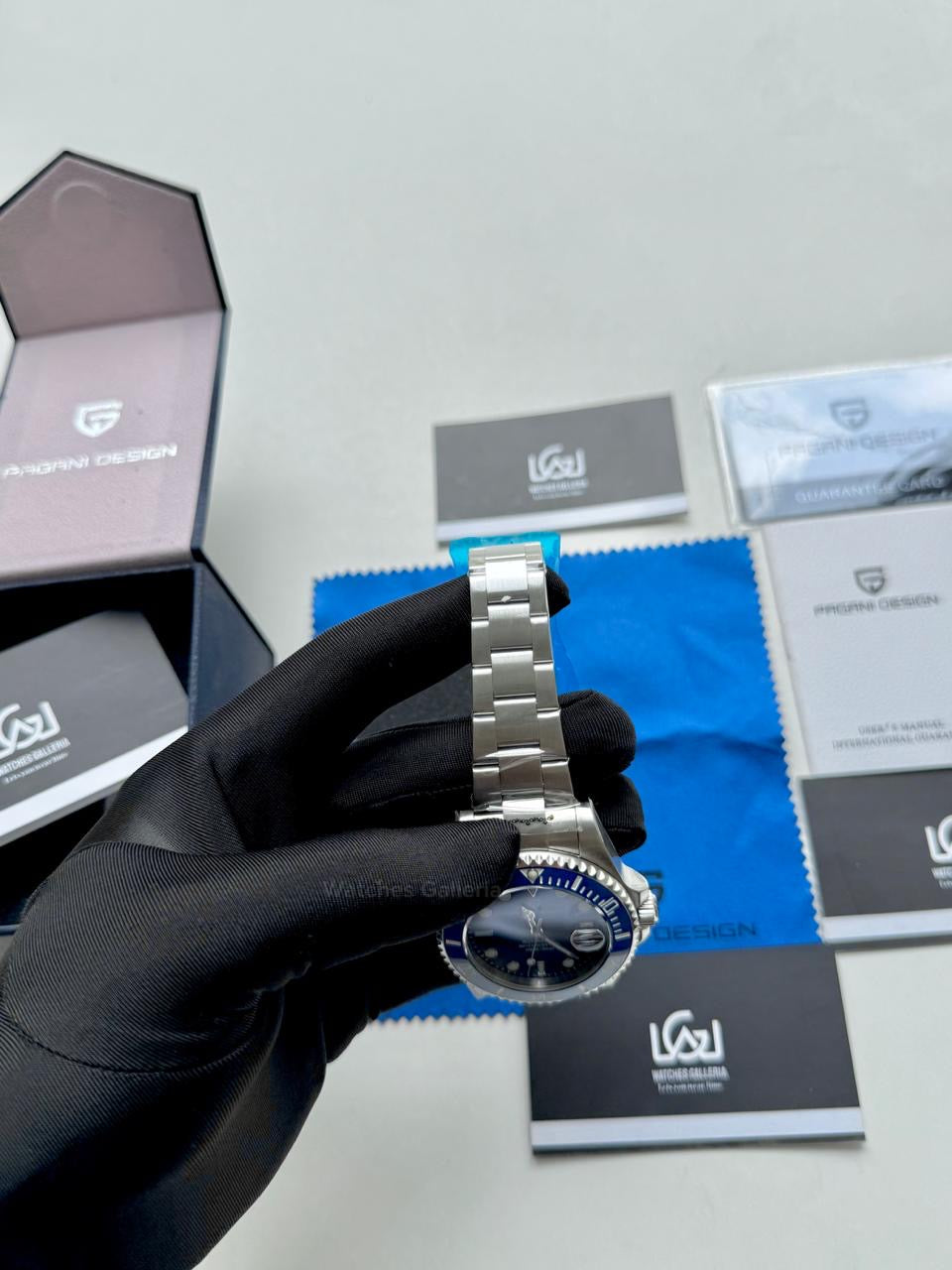 Pagani Design Watch PD1639 Submariner Automatic (Smurf) Pagani Design in Pakistan