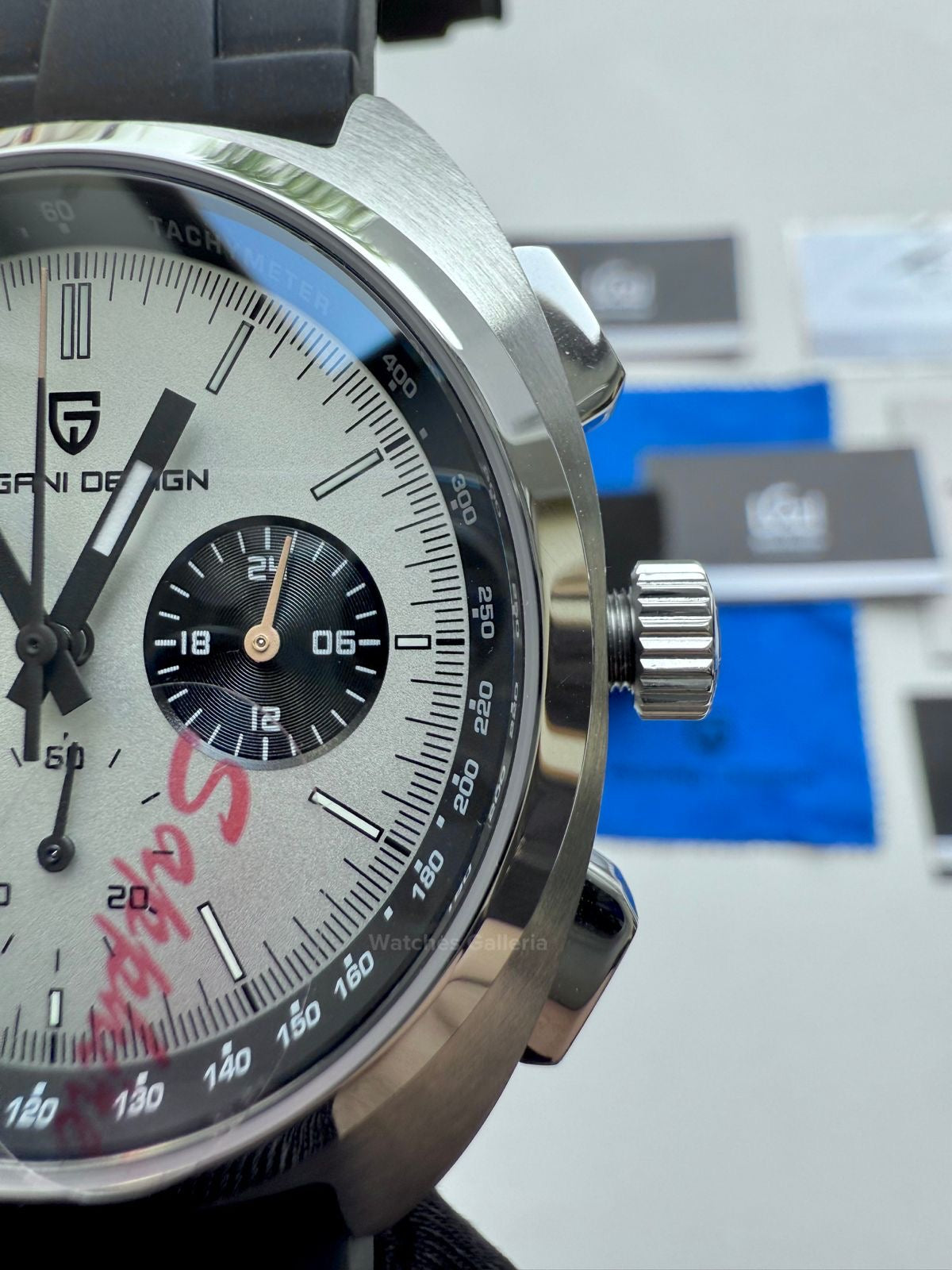 Pagani Design Vintage Chronograph Quartz PD1782 (White) Pagani Design in Pakistan