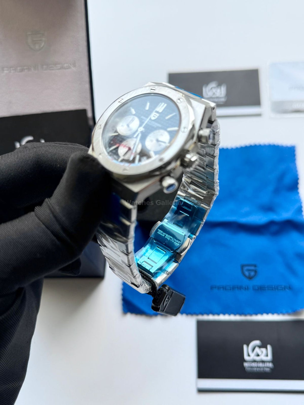 Pagani Design PD1707 Royal Oak Chronograph (Black Dial) Pagani Design Pakistan
