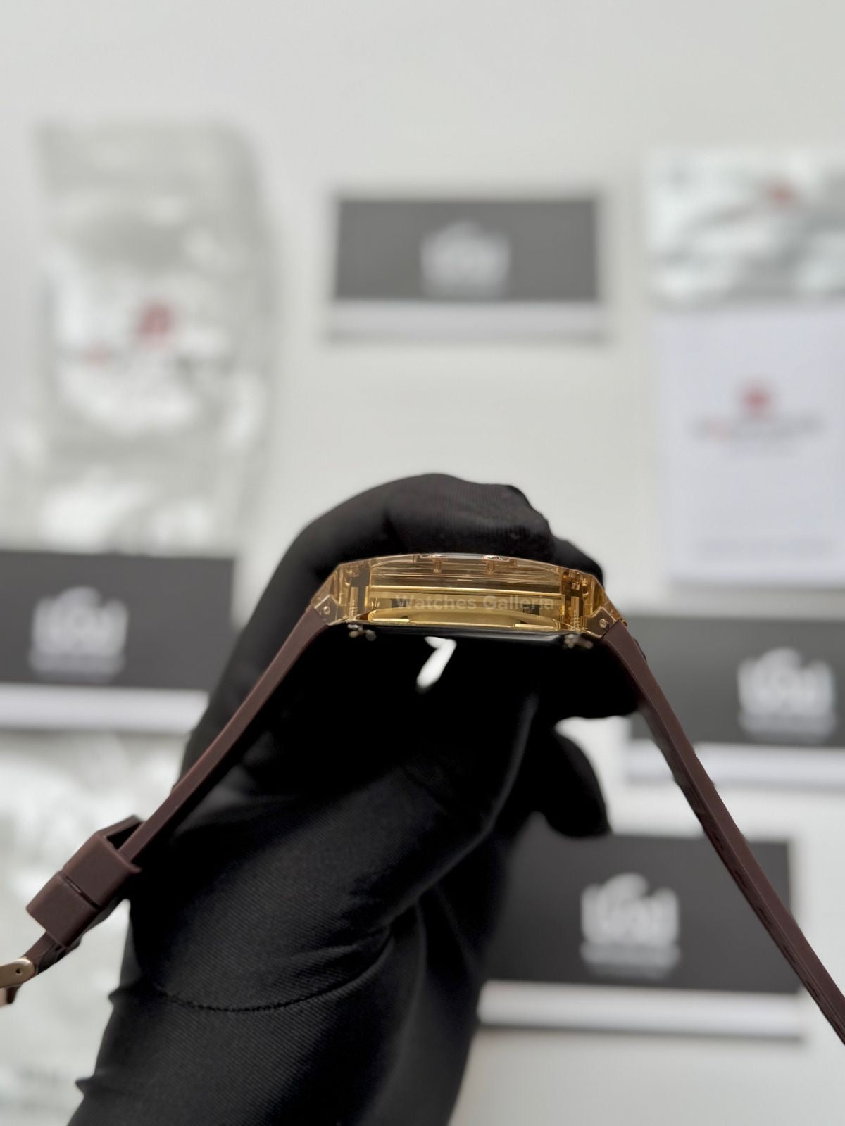 Naviforce NF7105 Tonneau Watch (Brown) Naviforce Watch in Pakistan