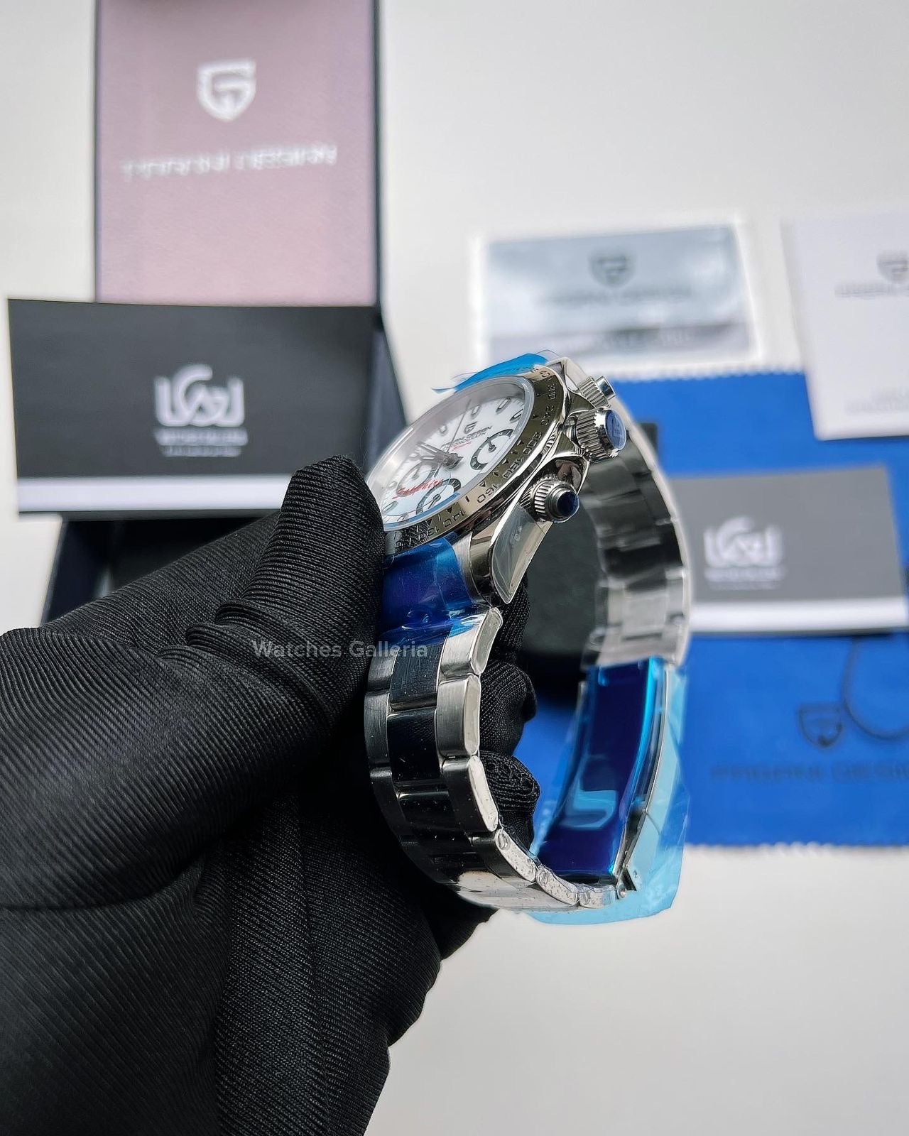 Pagani Design Daytona Quartz (White) PD1727