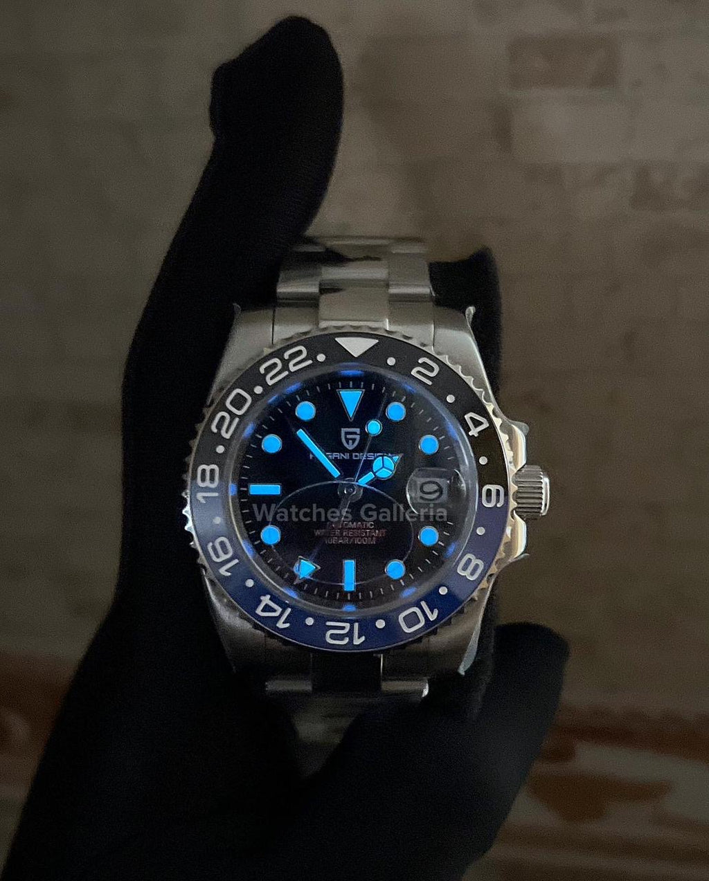 Pagani Design GMT Master Automatic (Batman) PD1662