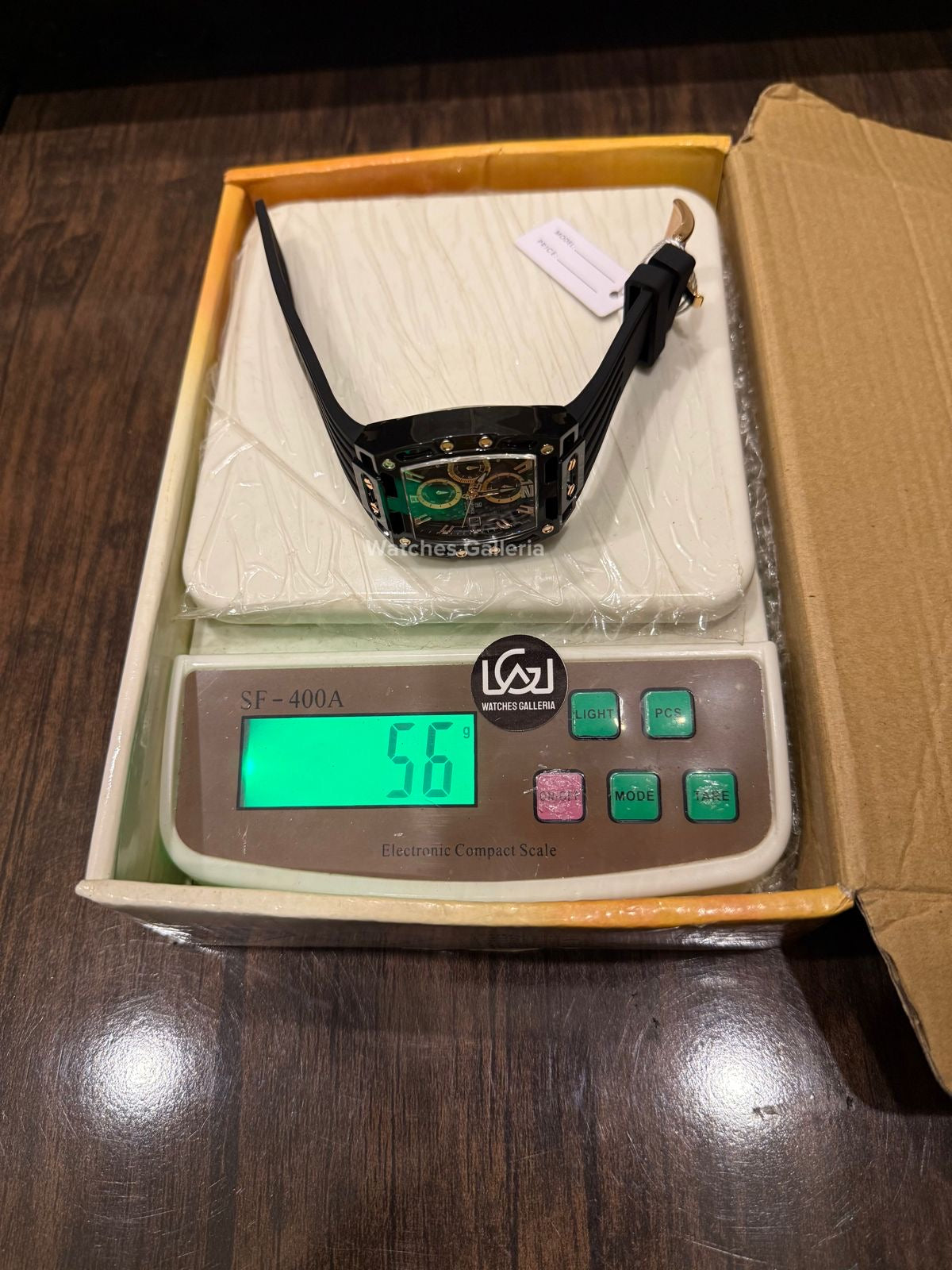 Naviforce NF7105 Tonneau (Black/Rose Gold) Naviforce Watch Pakistan