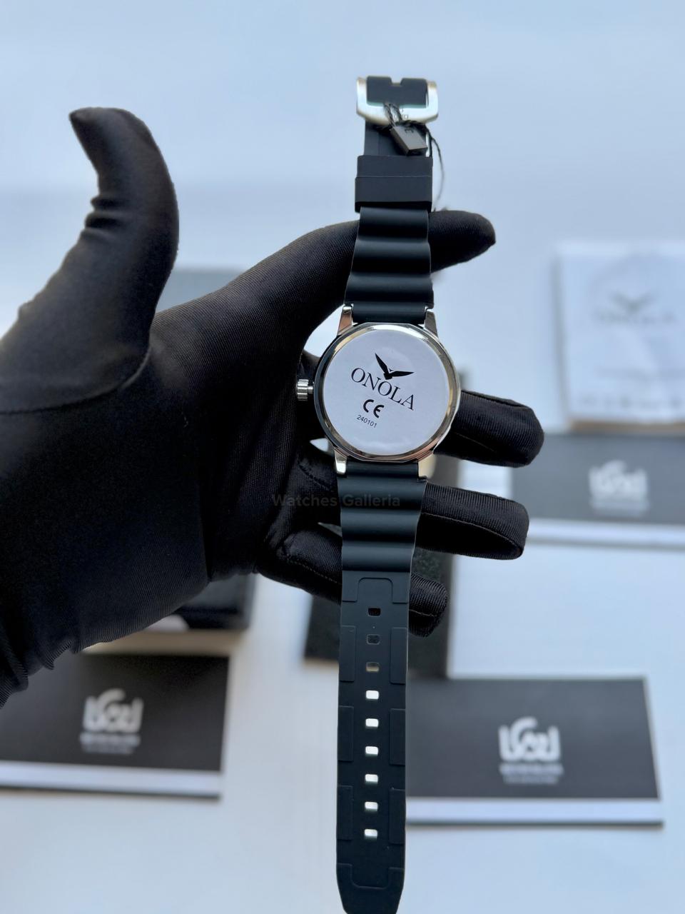 Onola 3850 Sports Diving Style Quartz (Blue/Black) Onola Pakistan