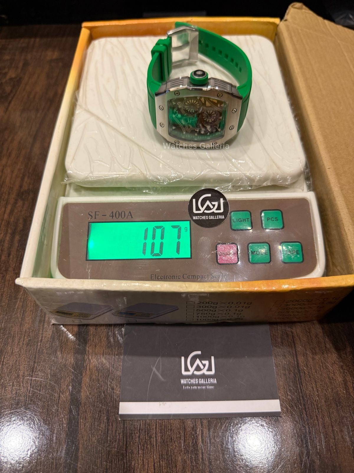 Pagani Design Tonneau Calendar Quartz PDys012 (Green) Pagani Design in Pakistan