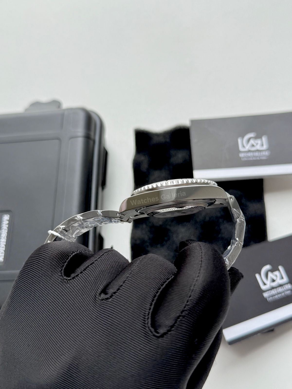 Addiesdive Yachtmaster Black Quartz (Silver Bezel) MY-H3-C Watches Galleria © Copyrights All Right Reserved